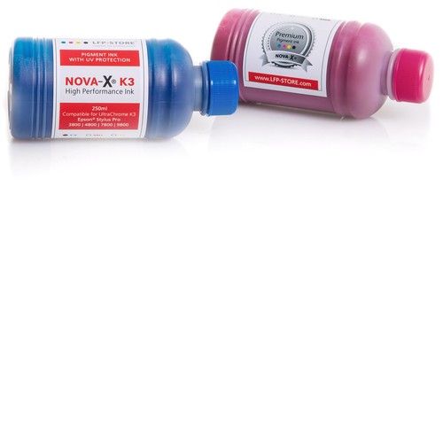 250ml nova k3 pigmenttinte - 250ml,